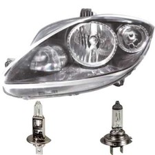 Halogen Scheinwerfer links für Seat LEON 1P1 Bj. 05.05- H7/H1 inkl. PHILIPS