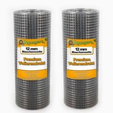 60 m x 0,5 m grillage pour volière, grille métallique, grillage soudé, clôture e