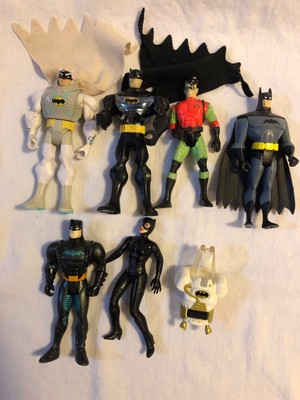 Vintage Batman Action Figure Lot of 7 