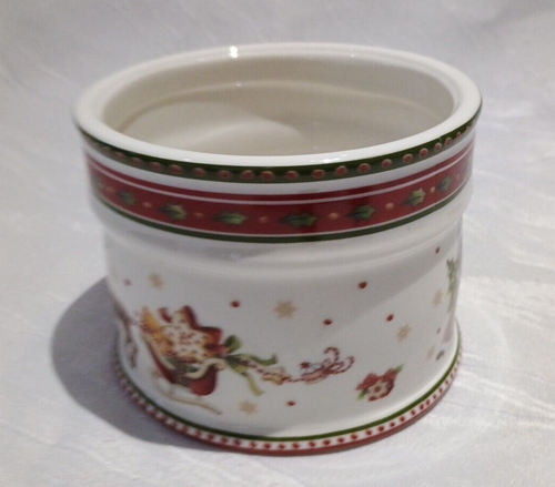 B24/77 Villeroy & Boch Winter Bakery Delight Gebäckdose ohne Deckel H = 8,5 cm - Picture 3 of 6
