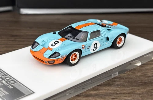 1/64 Resin car model Ford GT40 MKI 1960 Le Mans Racing  - Picture 13 of 14