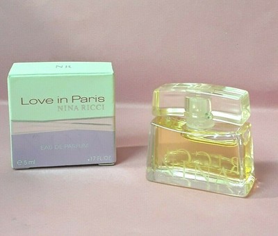 NINA RICCI / EAU DE PARFUM LOVE IN PARIS MINIATURE DE 5 ML | eBay