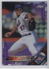 2016 Topps Chrome Purple Refractor 158/275 Jeurys Familia #57 1u6