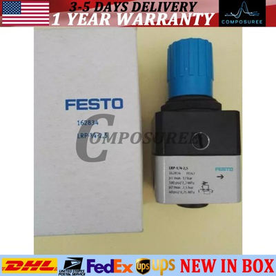 #ad #ad NEW FESTO 162834 LRP 1 4 25 PRECISION PRESSURE REGULATOR #311185 $74.44