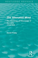 The Alienated Mind (Routledge Revivals) David Frisby Taschenbuch Englisch 2014