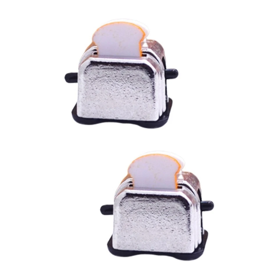  2 PCS Mini Küchengeschirr Spielzeug Für Küchengeräte Brotherstellerzubehör
