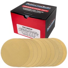 6" PSA Sanding Discs, 100 Disc Variety Pack - Self Adhesive Stickyback Sandpaper