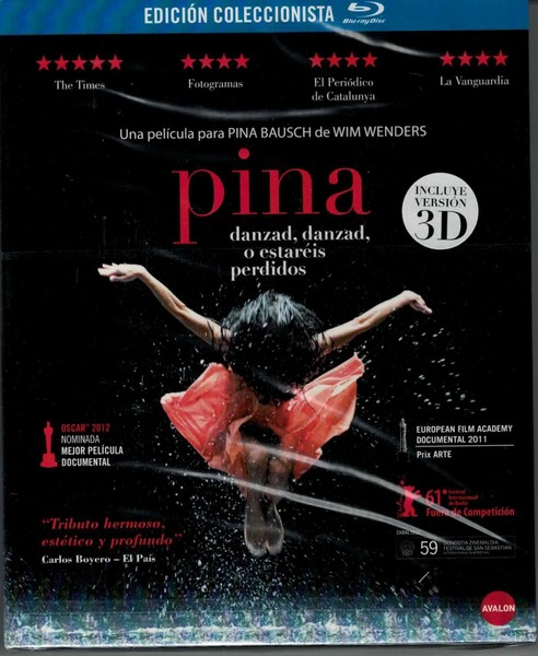 Pina (Combo 3 BLU-RAY: BD 3D + BD 2D + BD Extras) Edición Coleccionista