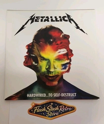 Metallica "Hardwired to Self-Destruct" 2016 RSD Black Friday exclusive Red vinyl