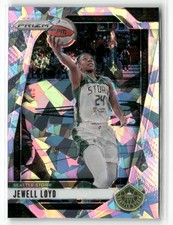 2024 Panini Prizm WNBA #49 Jewell Loyd Ice Prizms