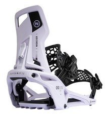 Nidecker OG SuperMatic Women's Drop In Snowboard Bindings Heather Medium