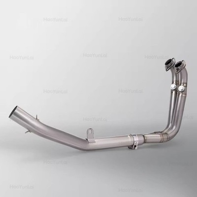 Titanium Alloy Exhaust Header Link Pipe For CF-Moto 450SS 450SR 450NK 2022-2025 