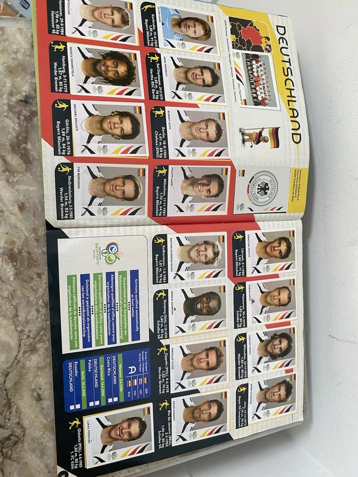 ALBUM PANINI COUPE DU MONDE FOOTBALL GERMANY ALLEMAGNE 2006 COMPLET BON ETAT ! - Photo 4/4