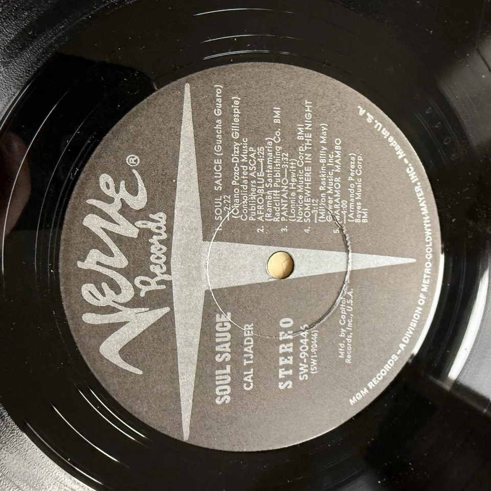 Cal Tjader Soul Sauce Original 1965 Stereo US Press LP Club Ed Verve Records VG+ Foto 4 de 4
