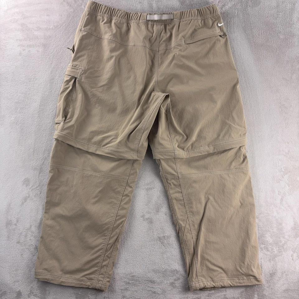 Pantalones cargo Nike ACG para hombre talla 3XL beige convertibles al aire libre utilitario nailon Foto 2 de 4