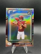 2024 Panini Donruss Optic Rated Rookie Jayden Daniels #248 Silver Holo Prizm