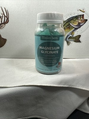 Magnesium Glycinate Gummies 500mg Sugar Free for Adults & Kids Best Magnesium