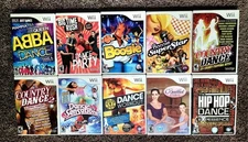 10x Nintendo Wii Dance, Boogie, Ballet Bundle: Abba, Country, Hip Hop, Big Time