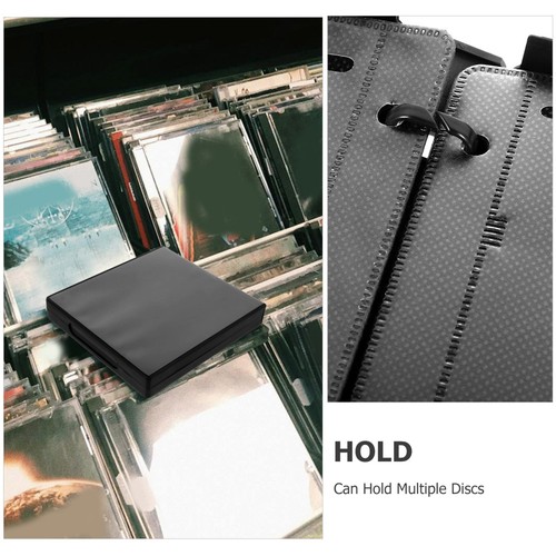Disc Storage Case CD Box Portable DVD Case DVD Storage Case Multi CD Cases for - 第 3/12 張圖片