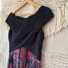 Tadashi Shoji Eisley Off the Shoulder Gown sz 2