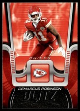2021 Panini Playbook Blitz Demarcus Robinson Kansas City Chiefs #BTZ-DRO
