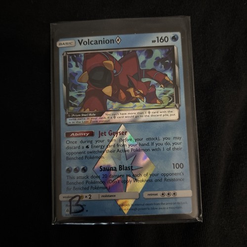 Volcanion ◇ 31/131 Prism Star Rare Forbidden Light Pokemon Holo  - B