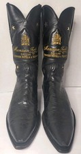 Lucchese Classics Handmade Leather Cowboy Boots Sz 10 *Dallas Turtle Creek Hotel