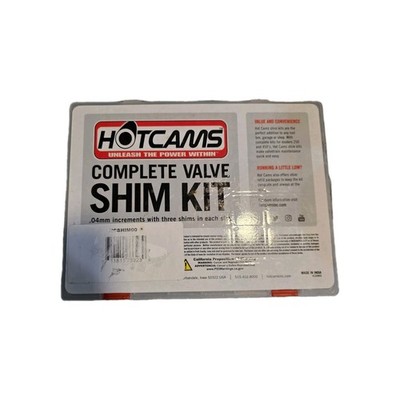 New Hot Cams 8.90mm Shim Kit Missing 2.32 And 2.40