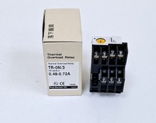 Fuji Electric TR-0N/3 / TR13DW-H / 0.48-72A Thermal Overload Relay