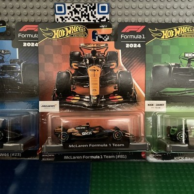 Hot Wheels Premium NEW 2025 Formula 1 Wave 2. Williams #23 McLaren