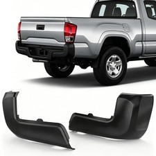 Bumper End Caps For Toyota Tacoma 2016-2023 Set Of 2 Rear Lh And Rh Black Bumper End Caps For Toyota Tacoma 2016-2023 Set Of 2 Rear Lh And Rh Black