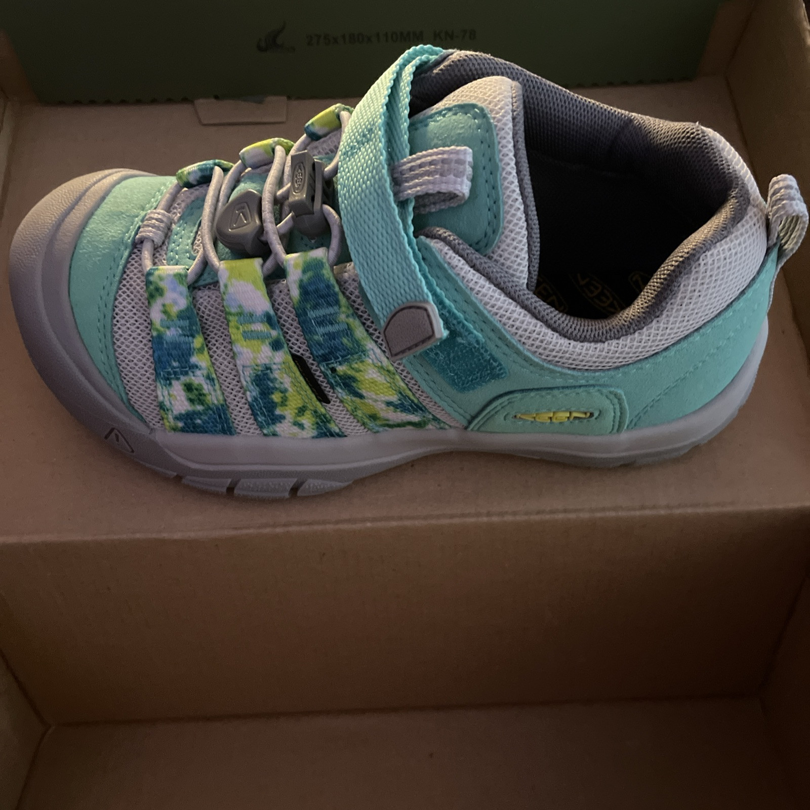 Sandali sneakers KEEN Newport H2SHO BigKid taglia 2 Aqua Teal lavabili