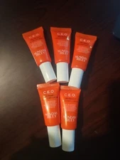 5 x Sunday Riley C.E.O. 15% Vitamin C Brightening Serum CEO .17oz.