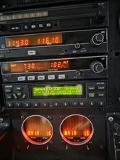 Bendix King KR87 ADF receiver and KI 227 indicator w Connectors And Cradle