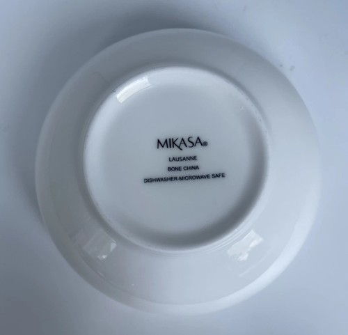 Mikasa Lausanne Soup Cereal Bowl Bone China Set Of 4 Mint B2 - Picture 17 of 22