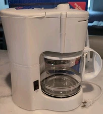 Proctor Silex white 12 Cup 41331 Auto Pause & Serve Brew Strength Coffee Maker