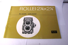 Franke  Heidecke Rolleiflex Sales Brochure TLR Vintage Camera