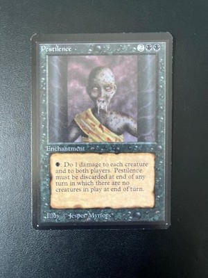 MTG- Pestilence x1 - BETA LP/NM