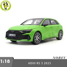 1/18 Audi RS3 RS 3 2025 NOREV 188390 Kyalami Green Diecast Model Car