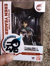 EREN YEAGER 010 Attack on Titan Bandai Tamashii Buddies Figure NEW