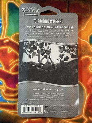 2007 pokemon diamond&pearl ルカリオ　blister Pokemon Diamond & Pearl Base Set Booster Blister Pack Lucario Art