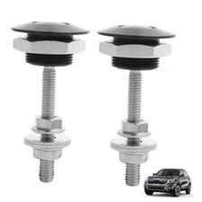 2 Pcs Hood Pins,Quick Clip Fasteners,Quick Release Bumper Clips,Bumper Quick