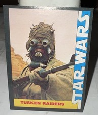 1977 Star Wars Wonder Bread #11 Tusken Raiders