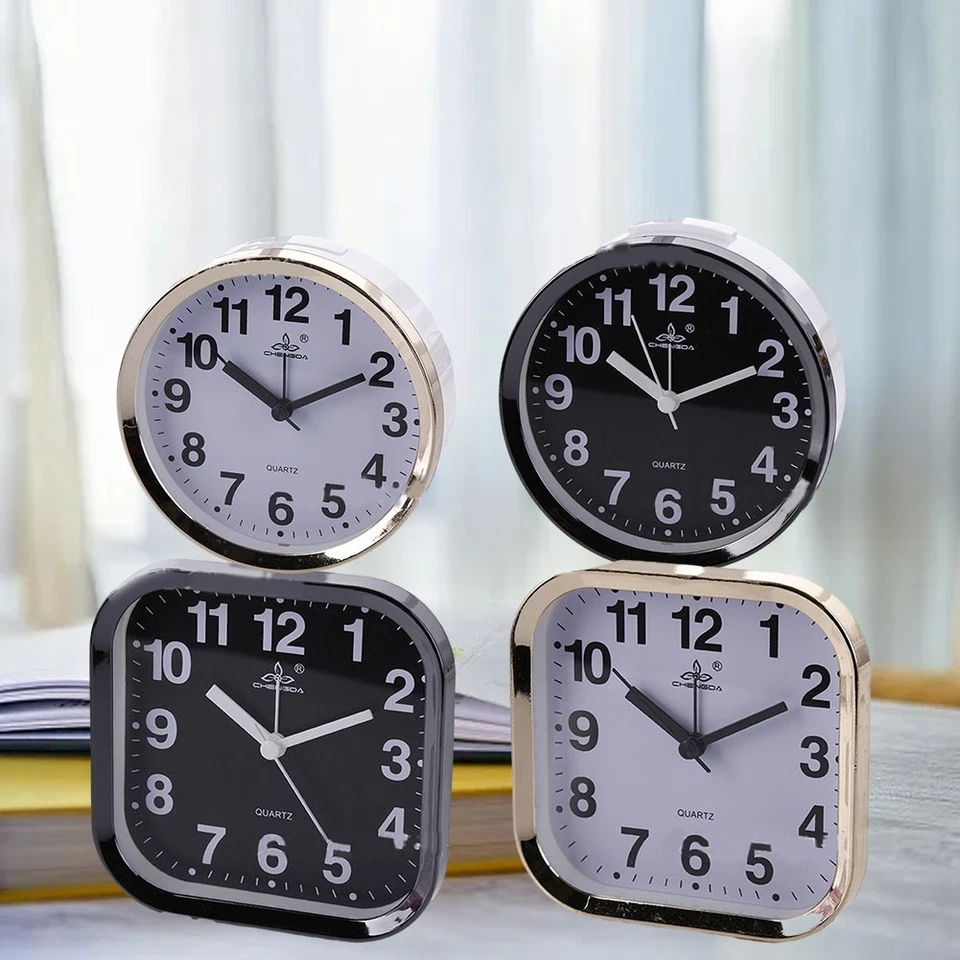 Decoration Alarm Clock 11.8*4.6*11.8cm Creative Alarm Clock Square Tools - Image 2 of 4