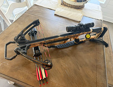 Barnett Raptor FX Compound Crossbow 350 FPS 150 lb Camo w/ Scope  Quiver