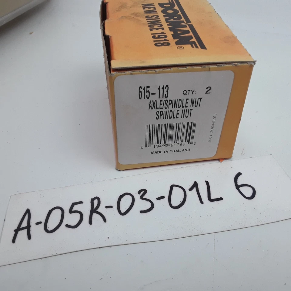 Tuerca de husillo Dorman 615-113 para Nissan Tsuru Axxess INFINITI J30 I30 (1985-2001) Foto 3 de 3