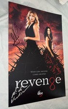 Revenge Signed Cast 12x18 Photo x5 Emily Van Camp, Gabriel Mann, Josh Bowman +2
