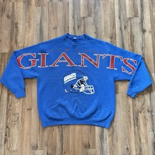 Vintage 90s New York Giants Crewneck Sweatshirt Size XL NFL Football