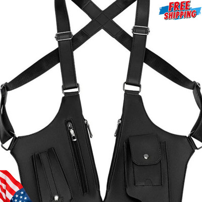 Double Shoulder Armpit Bag Tactical Shoulder Bag for Men Multi-pocket Anti-Theft