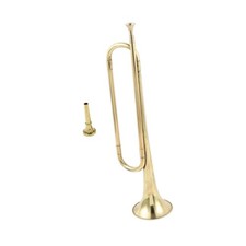 C Flat Bugle Young Team Bugle Music Instrument Cavalry Trumpet Scout Bugle for